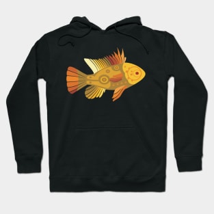 Colorful Gold Fish Hoodie